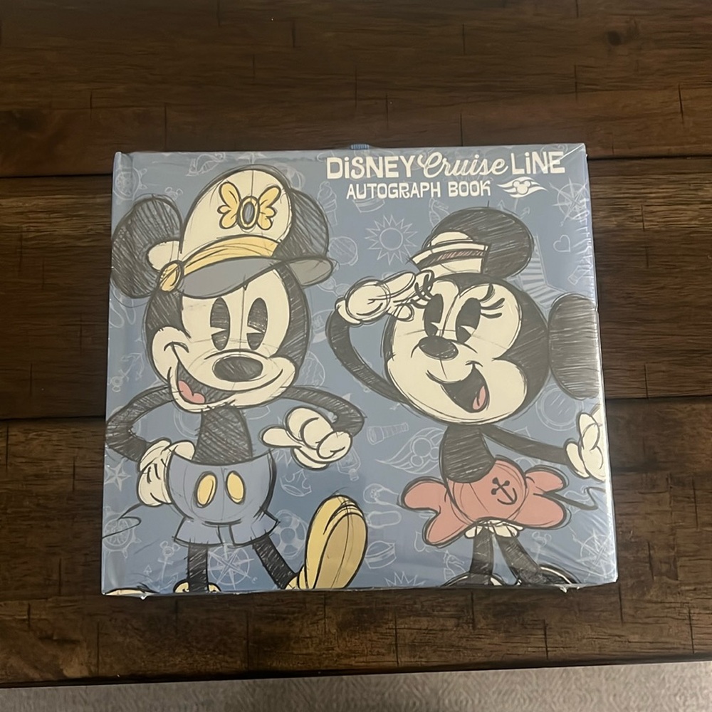 Disney Cruise Line Autograph Book